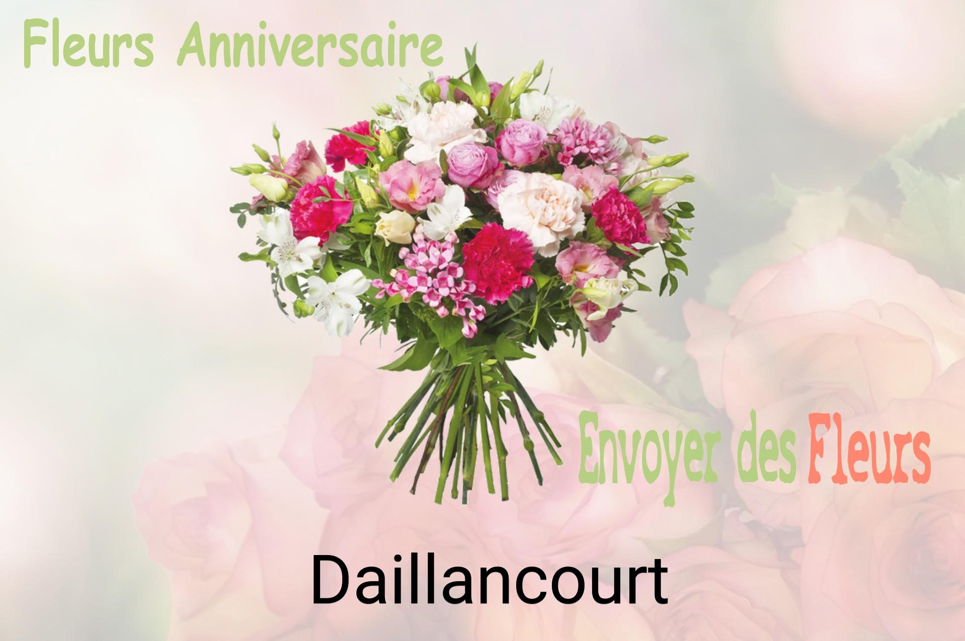 Bouquet de fleurs d’anniversaire livré à Daillancourt